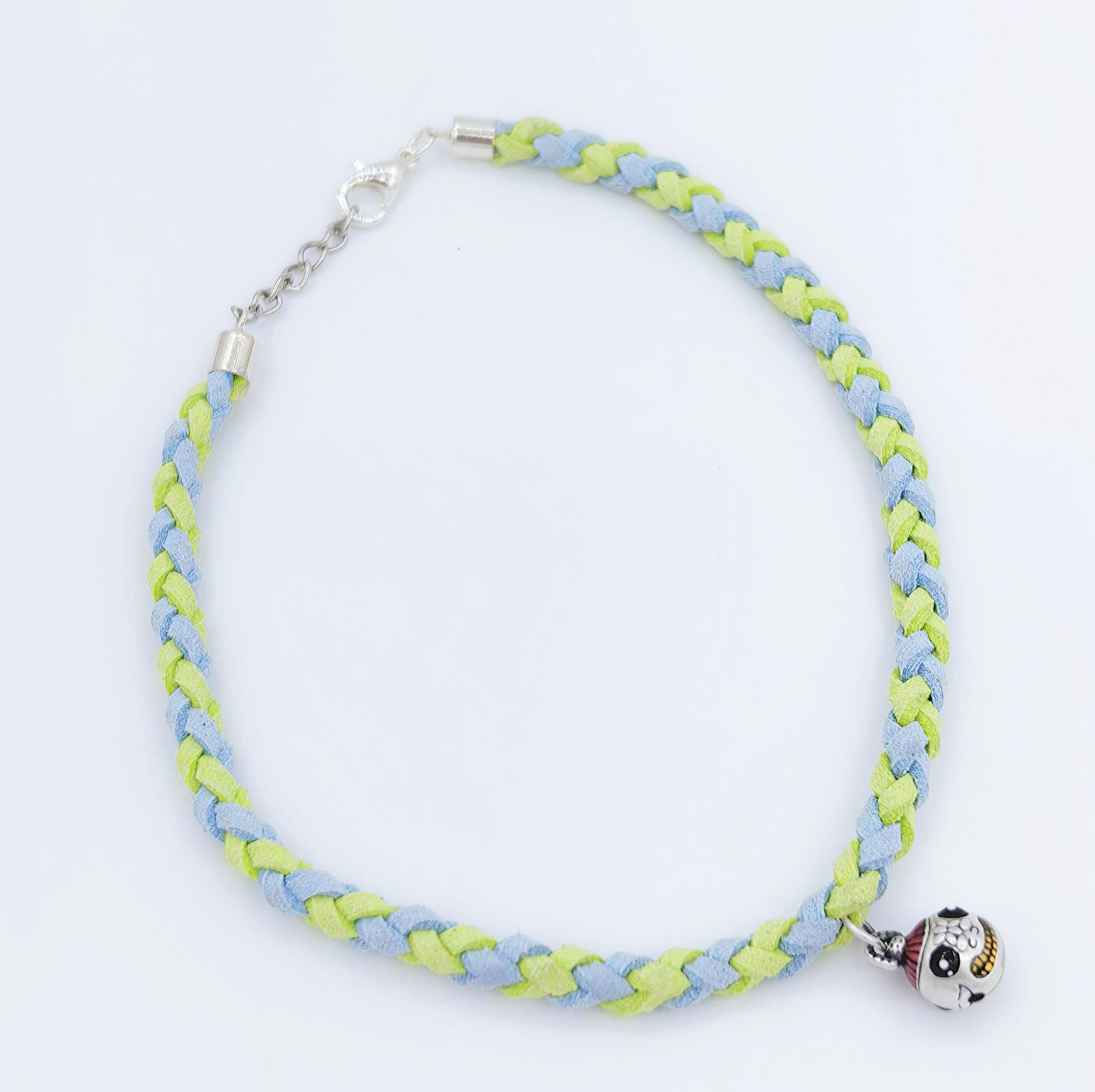 Jiuling Pet Collar | Korean velvet leather rope series